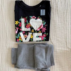 NWT Bundle: Old Navy Love t-shirt and leggings